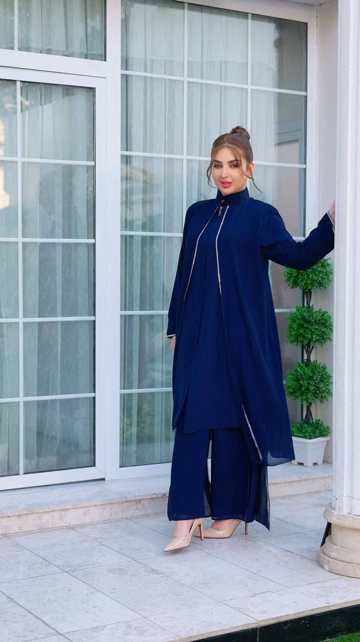 موديل #الباكستاني

3 قطع

متكون من سوت مع بنطرون مع شال
  
الاقماش شيفون  اصلي
  
🎀 الألوان :-الصورة

القياسات :-  من وزن 60 الى وزن 110

للطلب ولاستفسار على خاص او الواتساب ***********
