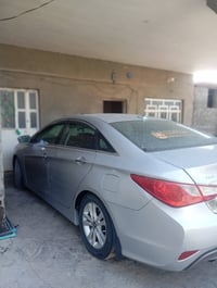 سوناتا موديل 2014 محرك وكير نضيفات تبريد ثلج السياره بيه 3قطع تايرات ج...
