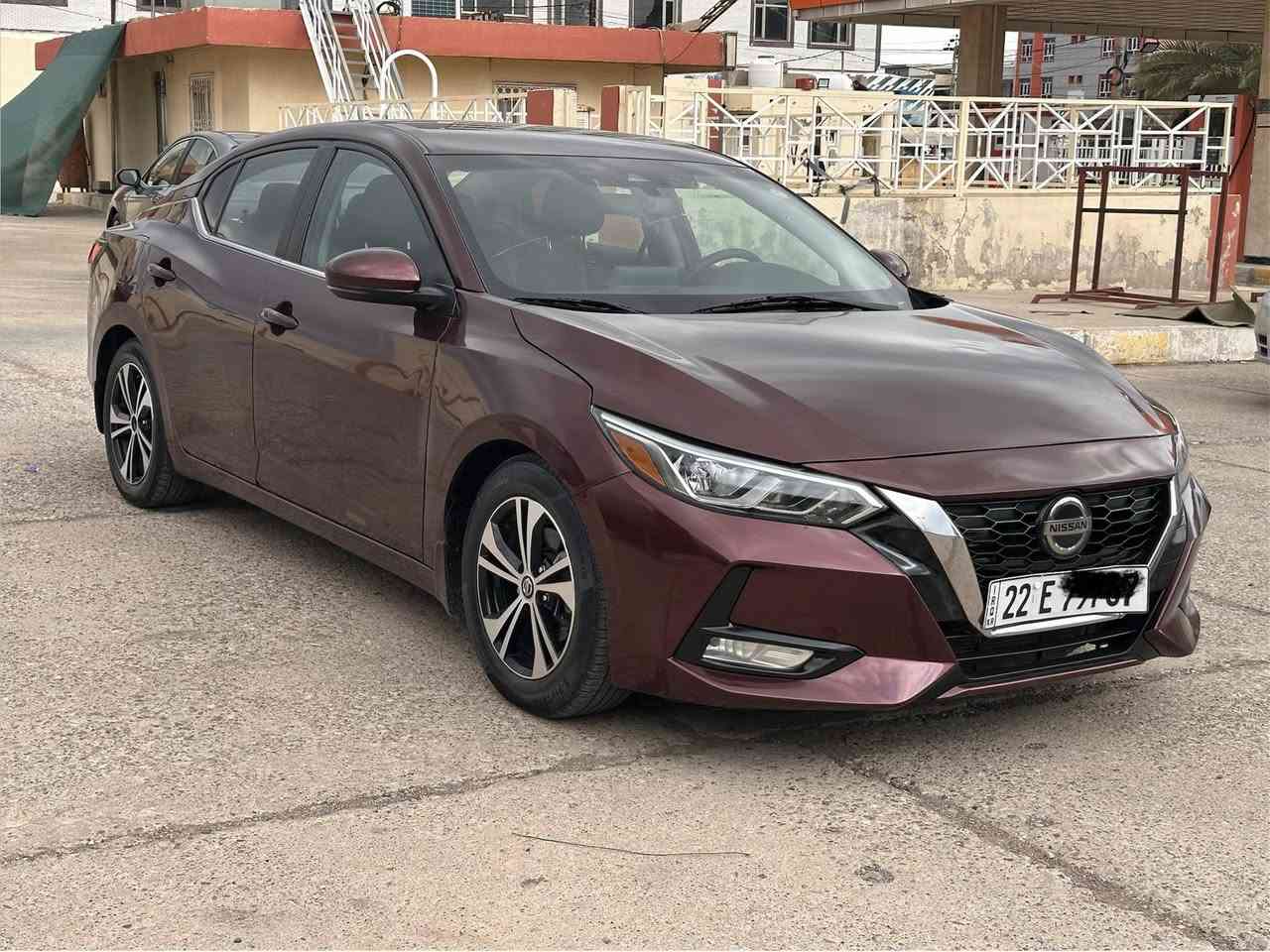 Nissan sentra 2020 SV الظرر فقط بوند بدون دواخل كير محرك تحويل غرامات شرط السعر 115$ مجال قليل مكان عقره ***********
