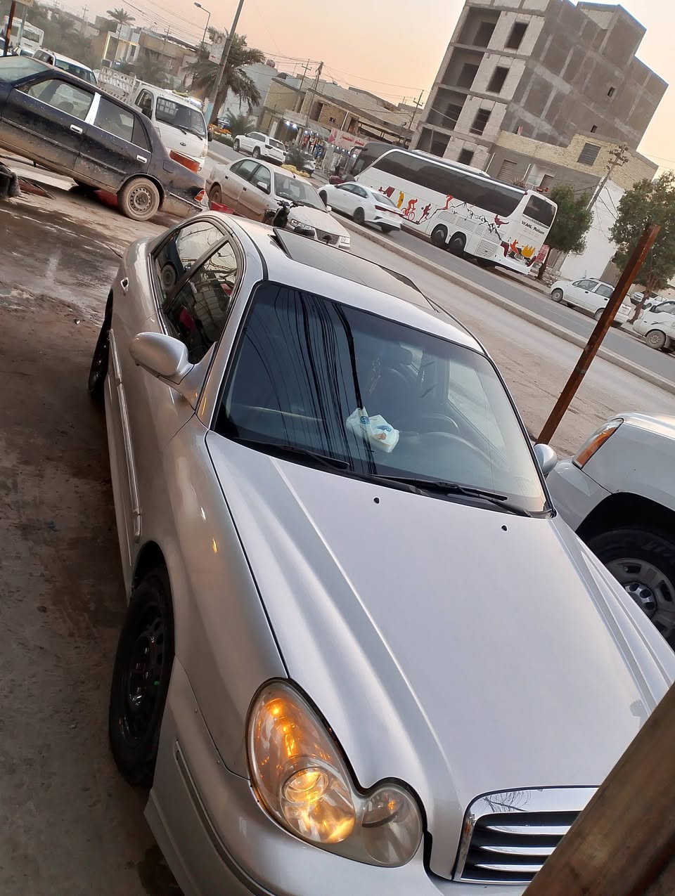 سونتا وفود مديل 2003
6 سلندر 2700.  محرك كير جدد تبريد ثلج حداديه 90 بلميه تخم تاير جديد بلكات بخاخات مسطره قاعدة فيوزات كله جديد.  رقم بغداد نكليزي Z     سياره مكفوله فقط صبغ.   دحجه كلش بسيطه  جاملغ خلفي بنية رجعت بك عليه ودحجته   فتحه شغاله ترايك وين مايعجبك  عنوان النجف الكوفه 
***********
السعر 63 مجال قليل.
