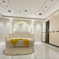 فيروزه بلاص • ٧قطع • سرير مخزن