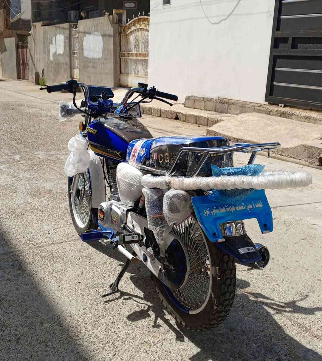 للبيع تايكر موديل 2025 اي عيب مابي شرط من كل شي كهربائيات شغال كامل منفيس موجود محرك كبس مامفتوح شرط دراجه جديد مستعمل شهر واحد فقط سعر 675 وبي مجال للشراي مماشي هواي رقم ***********
