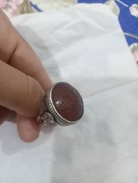 عقيق يماني. مخطوط صياغه سلجوقيه قديمه  07852670313واتساب او خاص  محبس ...