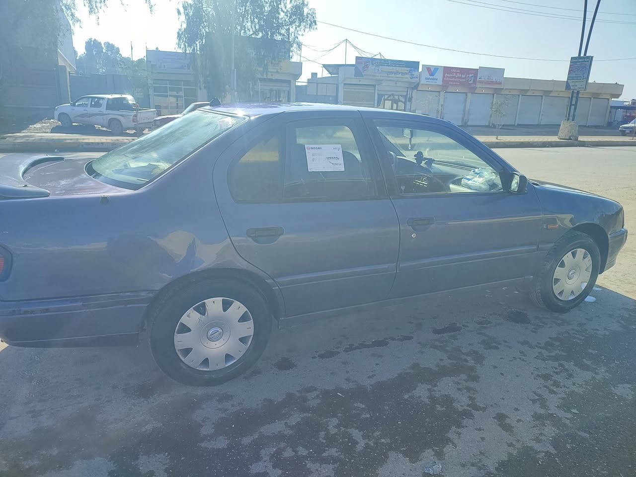 نيسان برايمرا حجم 16. موديل 1993 تبريد. تدفئة شغاله . محرك كير شرط . كهربائيات كلها شغاله رقم دولي جديد سنوية  نهاية 2029 السعر 40 ..  للاستفسار الاتصال على الرقم ***********
