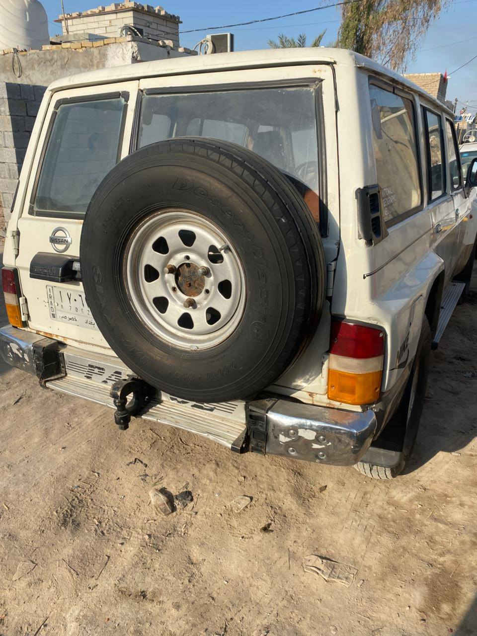 السلام عـْليگم
سياره نيسان بترول
السياره كير عادي لو كير
السعر50وبيها مجال 
موديل1989
السياره رقم بغداد 
  سنويه بل2028
السياره مكفوله من العيب الشرعي 
السياره  مكينه وكير وحداديه جديده
تخم تاير جديد
كهربائيات  شغاله 
راعيها بل الناصريه  
العنوان الناصريه المركز
الاتصال عله الرقم***********

مكلف بل النشر
