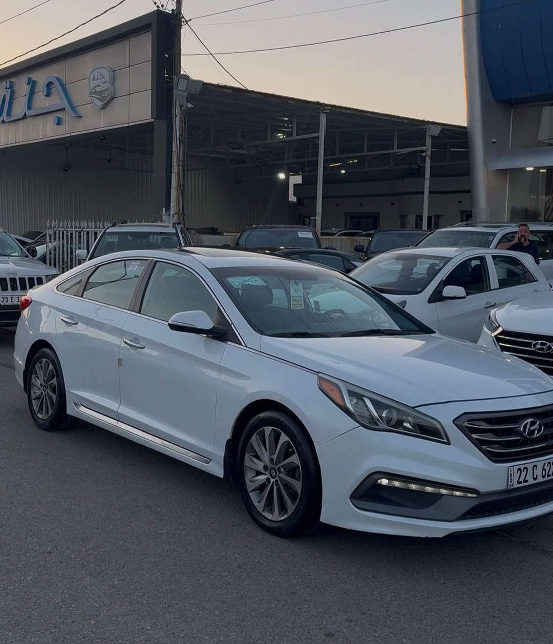 سوناتا كلين 2017
مواصفات سبورت فول
بصمة-كشن جلد وكهرباء وهيتر
شاشه كبير
سلايد
صندوق جلاق
لايتات بلاد داخل اسود
بقية المواصفات معروفة
بدون صبغ بدون تبديل
بيه مكانين بارد وفد مكان رصعه سحب
كوبون بنزين موجود
گير ومحرك بدون عيب
***********
*********** كركوك, العراق
