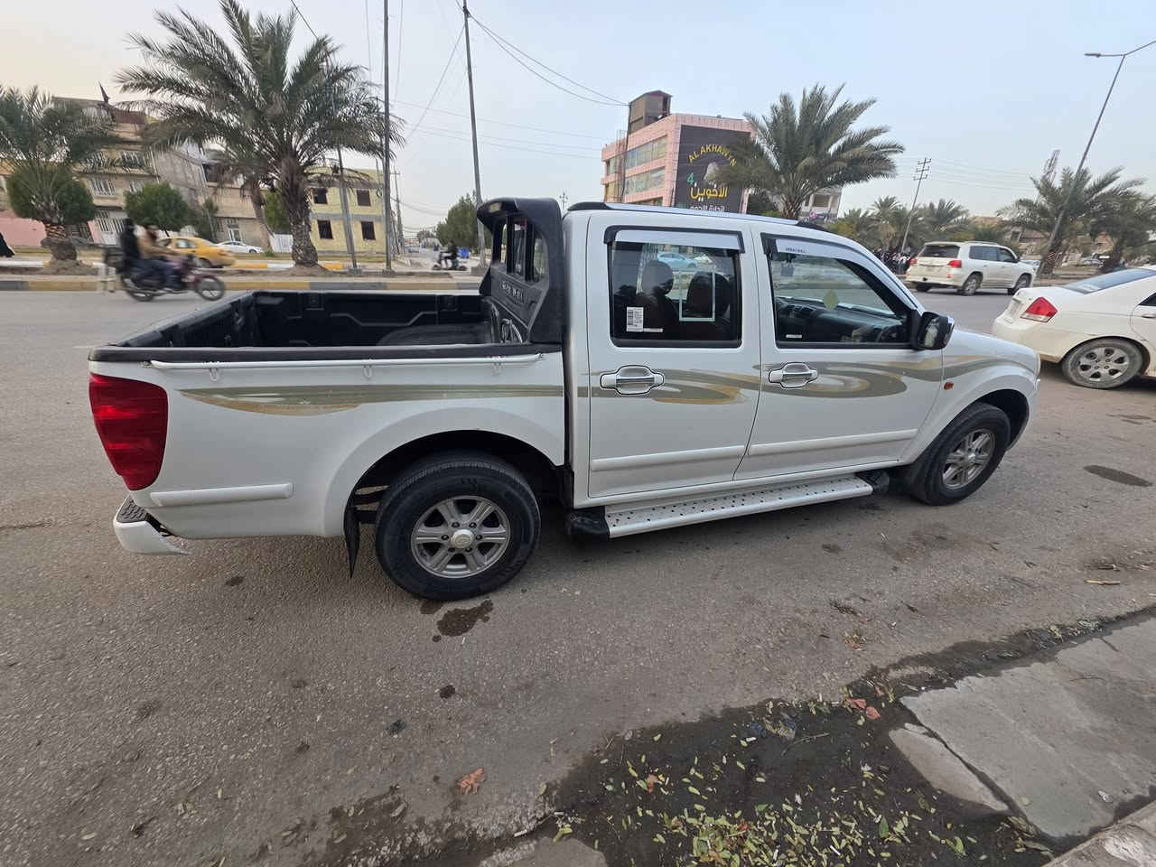 كريت ويل 2015
رقم ديالى  مشروع وطني 
السعر 80
باسم تحويل ثاني يوم  
السيارة ماشية 117 الف 
السيارة بالصندوق بيهة صبغ ماشر 
واكو بارد بجامل الخلفي اماشر  باقي السيارة مكفول 
حدادية كلهة جديده مبدلة  
علمآ تصقط السنوية شهر 4 
مكان السيارة كربلاء  
رقم الهاتف ***********
