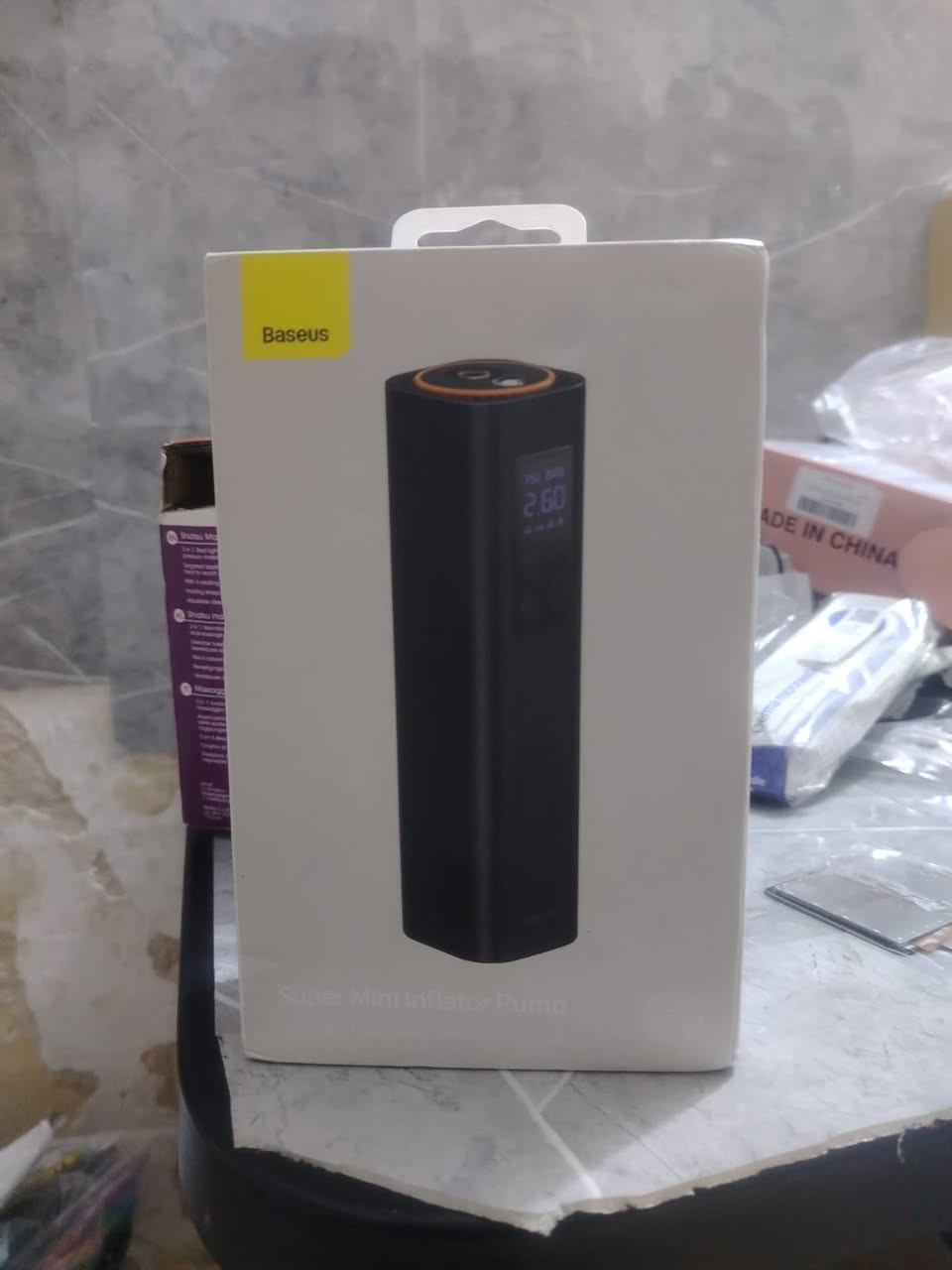 سلام عليكم منفاخ إطار سيار باسيوس فول يوجد قطعتين القطعه 15الف


**إذا كنت صاحب هذا الإعلان وتريد حذفه لأي سبب، رجاءا أرسل رسالة إلى الدعم الفني**