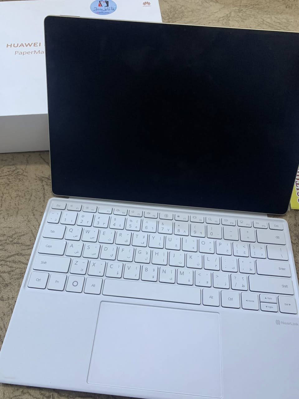 السلام عليكم ايباد هواوي Matebad pro.للبيع ذاكرة 512 البطارية 100 غراضة كاملة قلم وماوس وكيبورد على شكل حافظة 
الشاشة ورقية ميصير بيها انعكاس ضوء مستعمل شي بسيط 
للأستفسار الاتصال على الرقم 
*********** 
مليون و100 بي مجال
