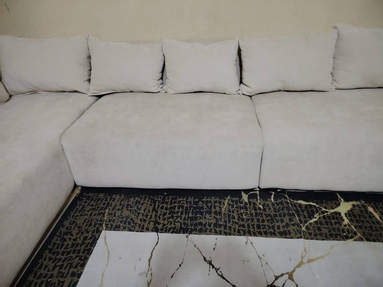 كورنر تركي قياس 4متر *متر ونص لون اوفايت نوع القماش بوهيمي اليريده يدخلي خاص


**إذا كنت صاحب هذا الإعلان وتريد حذفه لأي سبب، رجاءا أرسل رسالة إلى الدعم الفني**