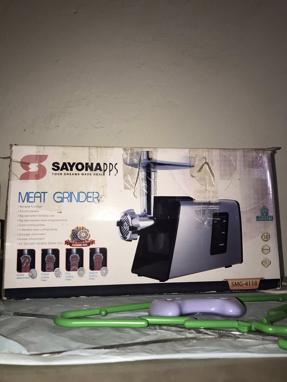 مكيف استخدام ٣ اشهر
مثرامة بالكرتون
غسالة هيتاشي اصلي 
ثلاجة استخدام نضيف 
ميز خشب صاج حل وشد الثكيل مع النضيدة 

للاستفسار عن الاسعار مراسلتنا خاص


**إذا كنت صاحب هذا الإعلان وتريد حذفه لأي سبب، رجاءا أرسل رسالة إلى الدعم الفني**