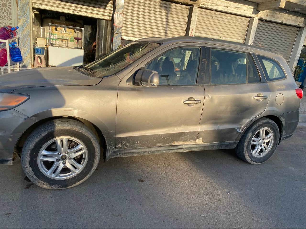 سلام عليكم سنتافيا 2011وارد امريكي 
تبريد قطعتين شغال مكينه كير بحاله جيده نضيفه
سياره صبغ جارد بيه طخطخات مصبوغه حزام جماليه سبب اثار جراد سعره 100وبيه مجال 
*********** بغداد, العراق
