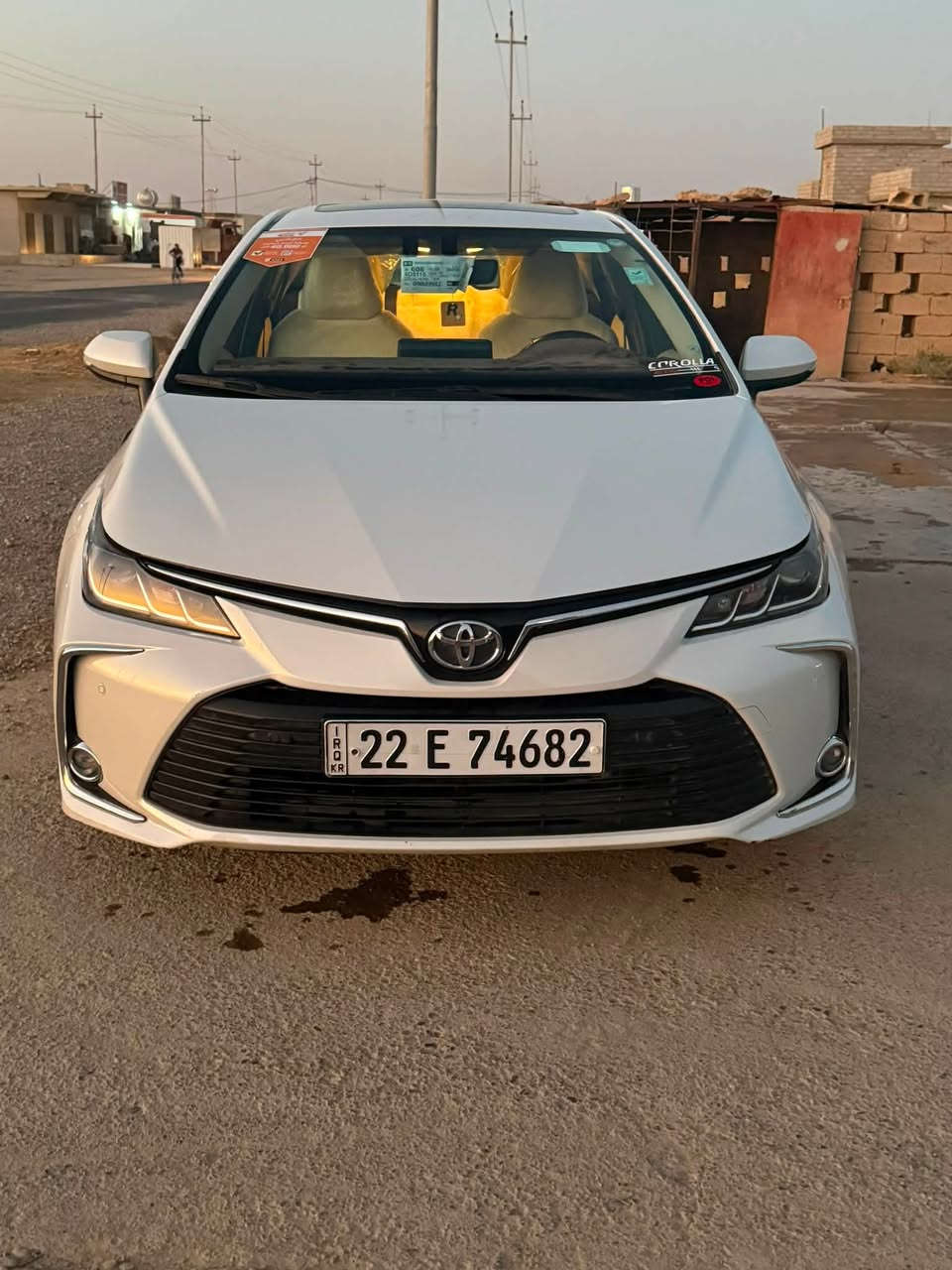 كورلا 2022 خليجي ساز فول مواصفات ملاحظات بي دي ار
بدون صبغ بدون تبديل 
السعر 162$
العنوان كركوك الحويجه قرى الحلوات 
***********

