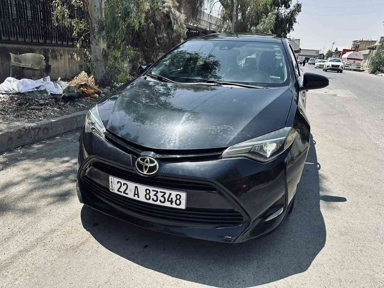 کرولا 2019 وارد کندی
صبغ ( بنید و جاملخ سکن )
ایرباگات ما طاگ و بشرط 
سیارة یجی رادار فتحة و کشنات و ستیرن تدفئة و 4 ویل کب
هزە و فحس و سنویة جدیدة
سعر 137 و مجال بسیط عندی مراوس  
مکان السیارة اربیل 
واتس اب ***********
