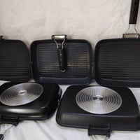 طاوة شوي • صاج تيتانيوم • قياس ٣٤