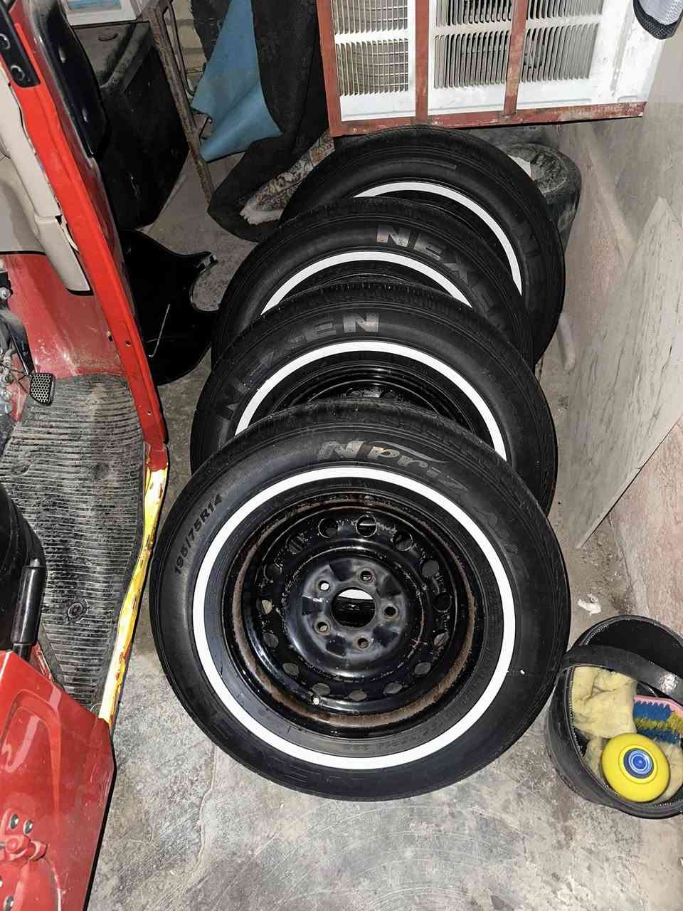 السلام عليكم تحويرة 14 تاير عالي ترهم النترا سيراتو كورلة خليجي نكسن كوري مكاني بغداد الدوره السعر ٣٢٥ وبيهة مجال ***********
