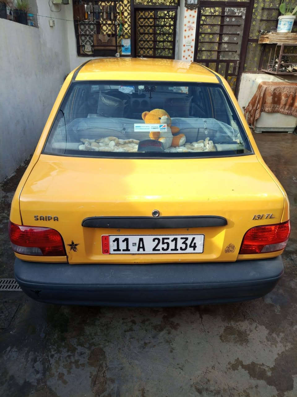 سلام عليكم
سايبا 2015 للبيع كفالة عامة عامة لا صبغ لا تبديل لا ضربة 

شواصي مكفولات قطره خياس مابيه السياره 

محرك كير مكفولات 
سياره نضيفه مامتعوبه 

وبالعافيه ع الياخذهه 
تخم تاير جديد تبريد شغال

العنوان بغداد الرصافة
صدر امامي و الخلفي كله جديد 

السعر 39

رقم هاتف ***********
