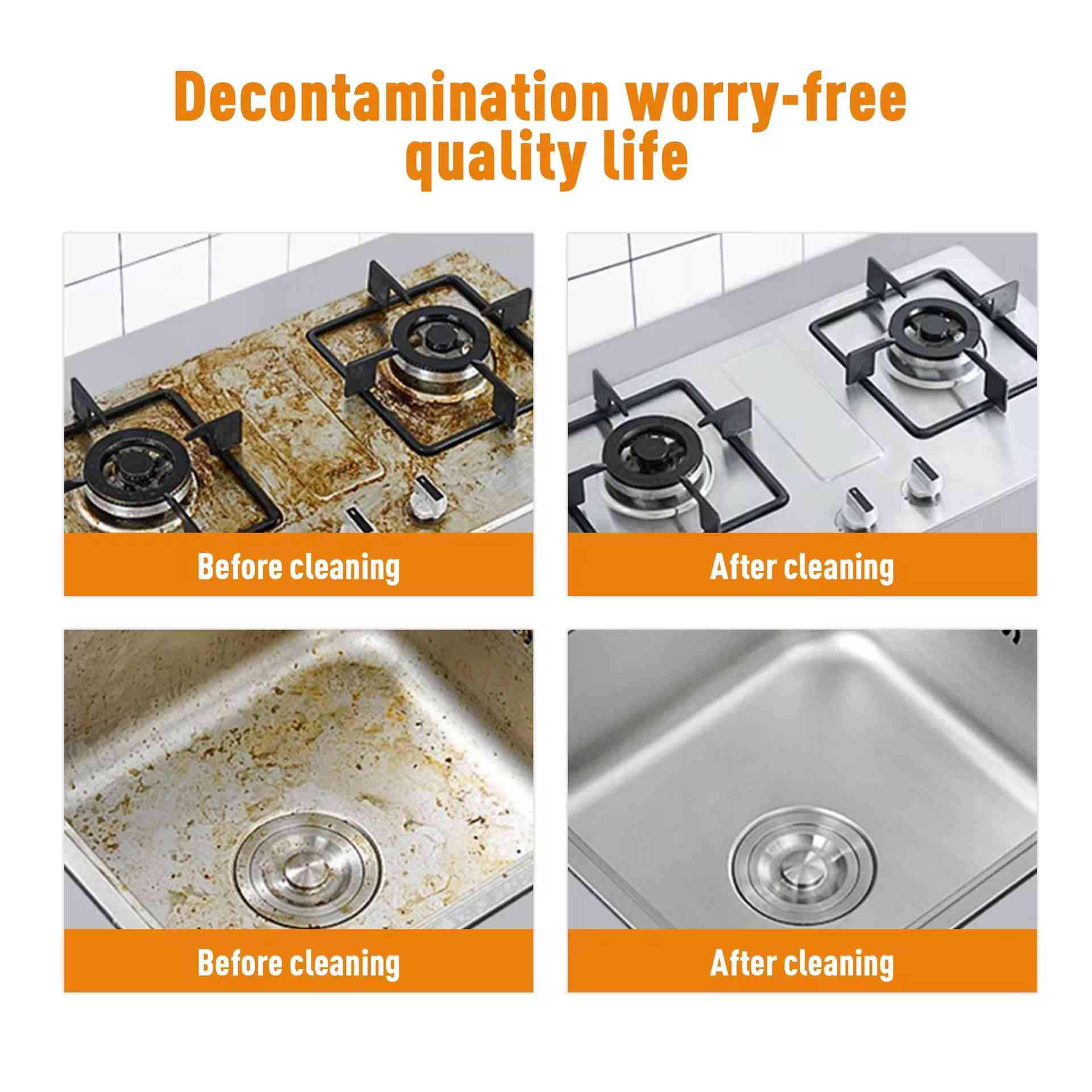 منظف زيوت المطبخ Kitchen Oil Cleaner – إصدار مطوّر

منظف زيوت المطبخ Kitchen Oil Cleaner بتركيبة قوية مصممة لإزالة بقع الدهون والزيوت العنيدة بسرعة وسهولة من مختلف أسطح المطبخ.

• تركيبة فعّالة تعمل على تفكيك بقع الزيوت والدهون بسرعة

• يساعد على إزالة الأوساخ والبقع المتراكمة بدون الحاجة إلى فك الشفاط

• مناسب لتنظيف شفاط المطبخ، مراوح الشفط، مواقد الغاز، طاولات العمل وحوض المطبخ

• يذوب في ماء دافئ (30–40 درجة مئوية) قبل الاستخدام

• يحتوي على مواد فعالة مثل المواد الخافضة للتوتر السطحي، القلويات الحبيبية، بيكربونات الصوديوم وسيليكات الصوديوم

• النوع: منظف زيوت ودهون المطبخ
• الوزن الصافي: 500 غرام
• مدة الصلاحية: 3 سنوات🔥✨ تخلّص من دهون المطبخ بسرعة وسهولة!

منظف زيوت المطبخ بتركيبة قوية تذوّب الدهون العنيدة وتعيد اللمعة ✨
مثالي للشفاط، الموقد، الطاولات وحوض المطبخ 🧼
يُستخدم مع ماء دافئ لنتائج أقوى 💦

نظافة أسهل… ولمعان يدوم! 💪 سعر 10000مع توصيل  عبر انستغرام  ورقم ***********
