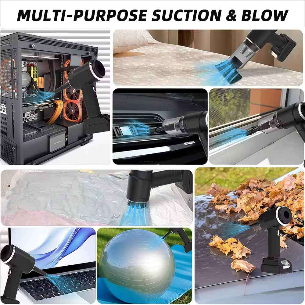 مكنسة يدوية لاسلكية متعددة الوظائف – موديل MA-012

مكنسة يدوية لاسلكية بتصميم مدمج، مخصّصة للتنظيف السريع والعملي في الأماكن الضيّقة ومع الاستخدام اليومي.

 • تصميم لاسلكي ومحمول لسهولة الاستخدام والتنقّل
 
• محرك DC مدمج داخل هيكل مصنوع من ABS
 
• بطارية قابلة للفصل لسهولة الشحن والاستخدام
 
• نظام فلترة مع حاوية مخصّصة لتجميع الغبار
 
• تأتي مع مجموعة فوهات للتنظيف والنفخ
 
• مناسبة للتنظيف الجاف والاستخدامات المتعددة

 • نوع المنتج: مكنسة يدوية متعددة الوظائف
 • نوع المحرك: محرك DC
 • الجهد الكهربائي الاسمي: 18.5 فولت
 • سعة حاوية الغبار: 0.4 لتر
 • مصدر الطاقة: بطارية ليثيوم قابلة للفصل
 • مدخل الشحن (المحوّل):
100–240V AC ~ 50/60Hz
للطلب ولاستفسار واتساب *********** النجف, العراق
