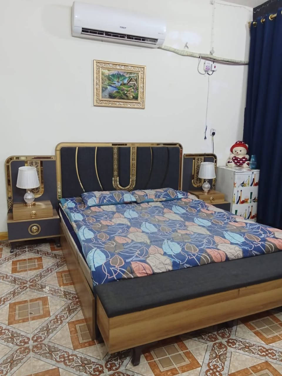 السلام عليكم غرفه تركيه استعمال قليل 9 قطع البيع سعر 650وبيها مجال رقم ***********

