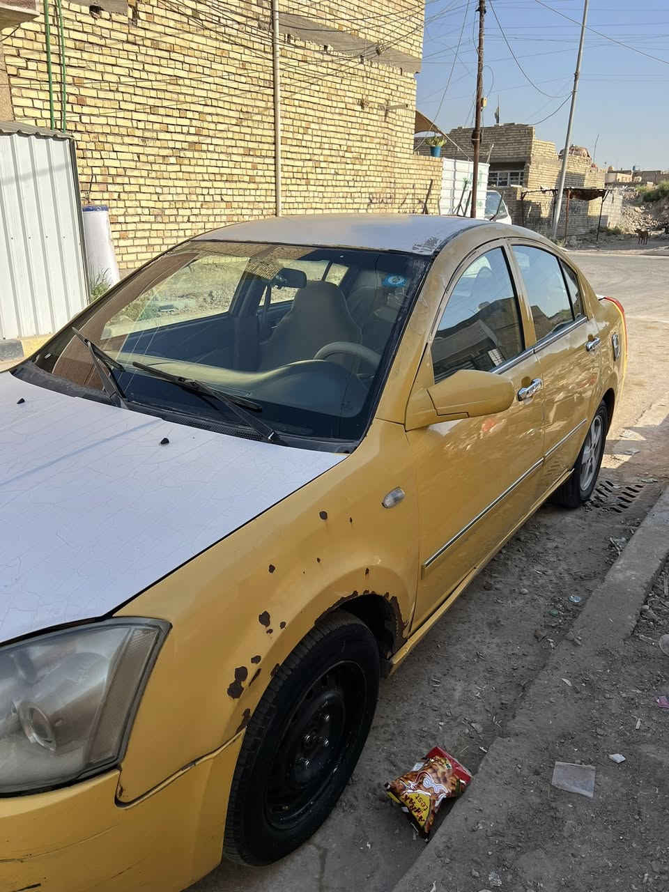 السلام عليكم شيري A5 للبيع محور كير ومكينه كورلا 1800بدون ضربه ولا تبديل السياره بلاديه فقط طخات موضحه بالصور تبريد شغال رقم بغداد انكليزي بسمي شاشه كامره اتخم تاير باتري كله جديد صدرها نص عمر سعرها 37 وبيها مجال مكاني بغداد الشعب ***********
