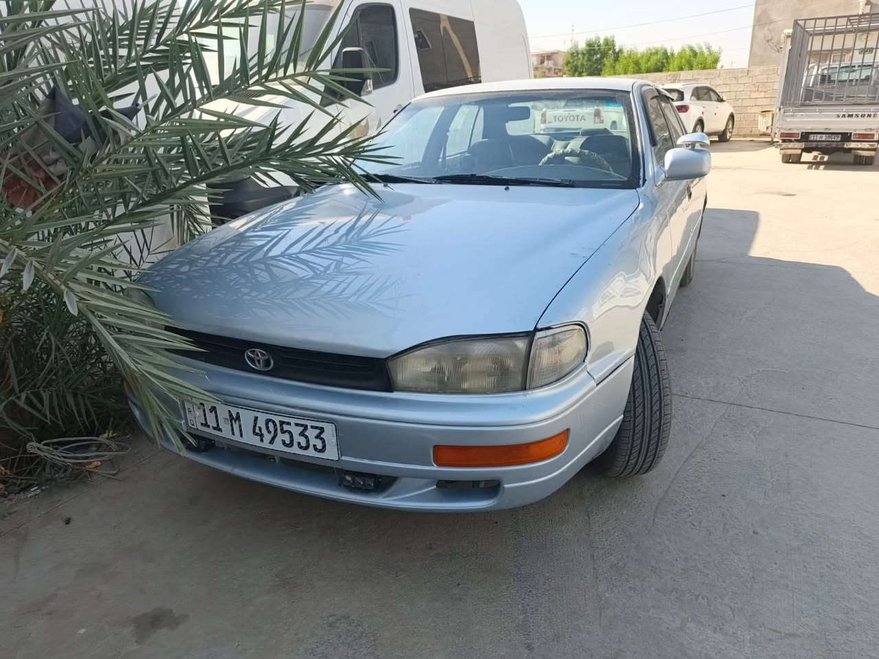 السلام عليكم كامري مودل 94 جاهزه مصبوغه عام للجماليه تخم تاير تبريد ثلج حداديه 80‎%‎هزه جديده تحويل ثاني يوم  العنوان صلاح الدين بلد  السعر 54وبيها مجال اتصل ودلل  محرك (4) ابو الكف  رقم الهاتف ***********
