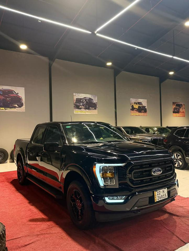 الســلام عليــكم سيارة اليوم -فورد F150
‏‎- موديل .٢٠٢٣
‏‎- ضرر . ٣ قطع صبغ
‏‎- ماشية . ٥٠٠٠٠ ميل
‏‎- سلندر . (٦) سلندر -بنزين
‏‎- حجم مكينه . (٣.٥) turbo
‏‎- مواصفات . ( XLT-)
‏‎- السعر .  اتصل بنـا
‏‎- العنوان . اربيل شارع 100/شارع المعارض/اسم  المعرض رابتور كارس
‏‎- للتوصل والاستفسار على الأرقآم التاليه.⬇️
- 0750 470 1989……….***********⁩⁩

