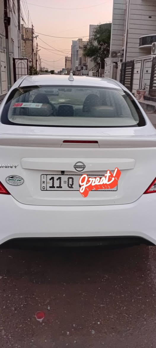 نيسان سني هندي مومصري ام البليته الزركه ضمان شركه السور مكفوله موديل 2024 رقم بغداد انكليزي مكاني بغداد زعفرانيه ماشيه ١٧ الف السعر ١٣٦ بيه مجال ***********
