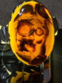 خاتم.داوودي مصور وجه مرعب رباني  مروكب بسلطاني  قديم جدا من اندر الحجا...