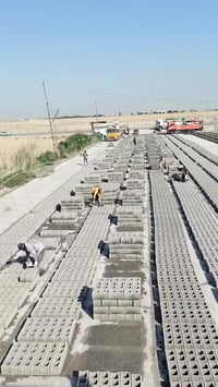 معمل بلوك • بلوك مجوف • تكريت