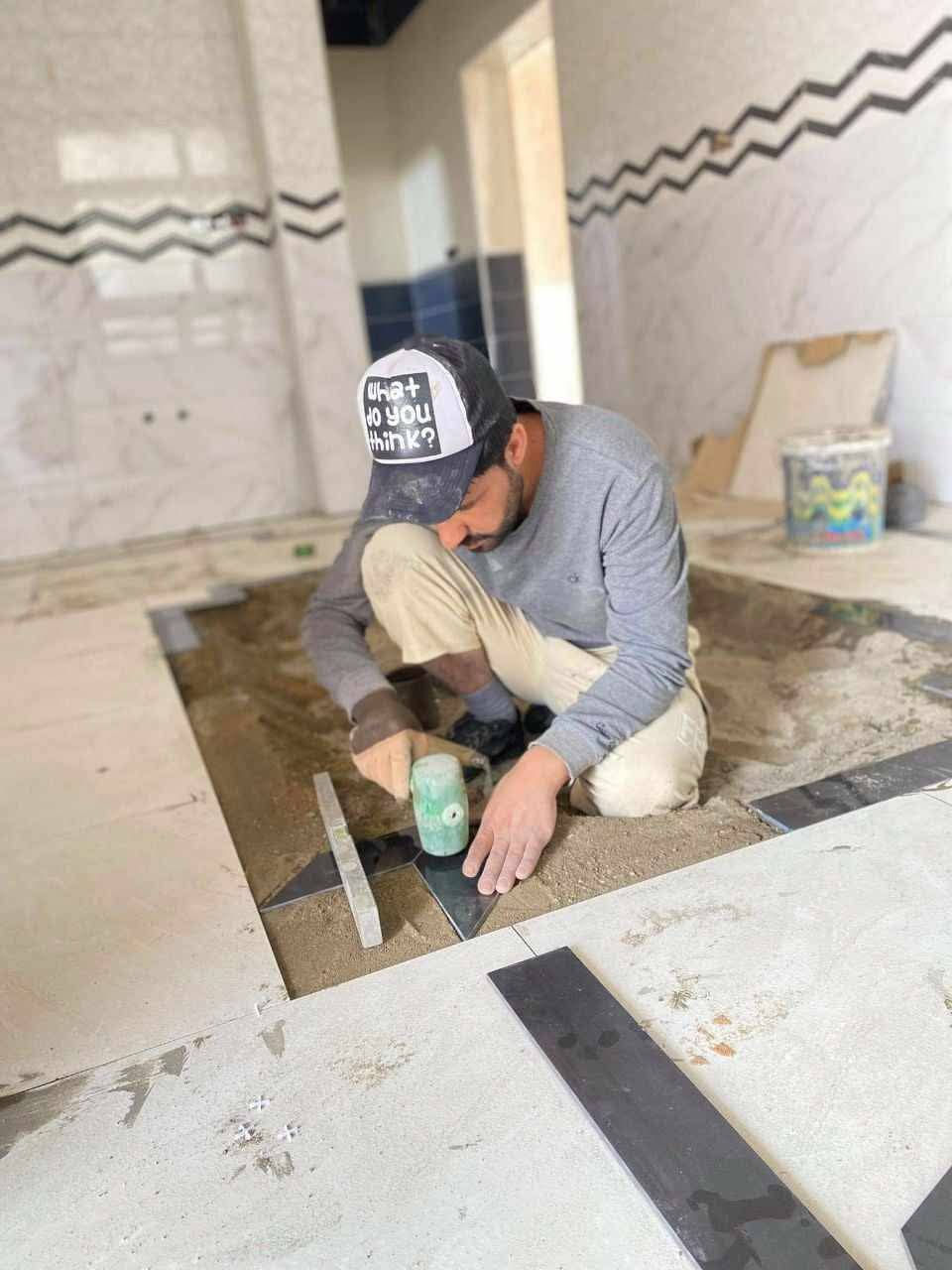 جانب من أعمالنا في إحدى المنازل
متخصصون في تطبيك جميع أنواع المواد
🔘 المرمر
🔘 البورسلين
🔘 السيراميك
🔘 الكرانيت
🔘 الكاشي
وبكادر فني متخصص وذو خبرة 👷‍♂️👷‍♂️👍
للمزيد من المعلومات أتصل على الأرقام
***********
***********
مرتضى الحطابي
