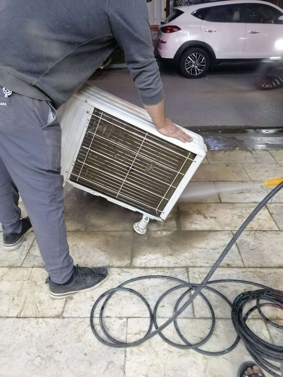 لحمد لله دائماً وأبداً.. > تم بحمد الله إنجاز العمل بفتح السبلت في منطقة الكرادة، والتوجه الآن لمنطقة السيدية للمباشرة بعمليات التركيب (الشد).
مستمرون بتقديم خدماتنا:
غسل وإدامة الأجهزة بأحدث الطرق لضمان أفضل أداء.
اخوكم ابو علي ***********
***********
