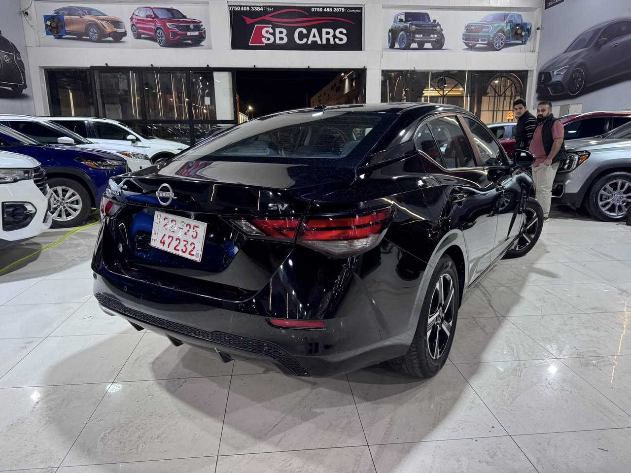 Nissan Sentra 2024
سعر بلاشش ١٢٤$🔥🔥  
***********
***********

سيارة شكل جديد 
مواصفات SV 
بصمة
كراسي جلد كهرباء و هيتر
ماشیە 24 آلاف مايل فقط
وياله ١٨
رادارات ٣٦٠ درجة
اوتو هولد
بصمة
تشغيل عن بعد
كيج الكتروني
تبريد قطعتين
تحكمات ستيرن
ضرر❌ جاملغ و بنيد و باب صبغ
أرباك ستيرن طاك مسستم💯/💯
موجودة 📍اربيل معرض S.B cars🚘
بدون رقم تترقم شمالي ١٢ ورقة

ملاحظة ❌عدنا خدمة اقساط اذا مقدمة ٩٠$(تسعين ورقه)

***********
***********
