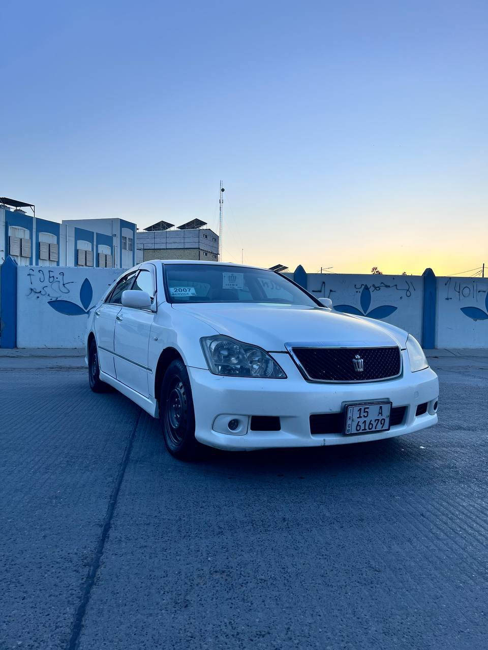 سلام عليكم ورحمة الله 
.
TOYOTA CROWN Royal Saloon 2007 👑 
شاصي 180 اقتصادي 
رقم انبار انكليزي قرار 48 شرط المداور وين ما يعجبك سياره ب اسمي سنويه ما ساقطه
كريستال أصل 
5 بصمات + بصمه تشغيل 
تحكمات ستيرن 
مثبت سرعة 
ويل عادي + تخم تاير وموجود عندي تخم ويل دنكه 
كير 6 نمر 
تبريد ثلج ❄️
بصمه رصاصي 
مري شفط 
تبريد سبلت 
دعاميه أثلت رياضي + تخم لحيه 
السياره كصه قماره فقط + بارد بسيط بباب السايق + طخه بسيطه بدور الجاملغ الخلفي واضحه ب الصور 
السعر 133 قفل قفل 
عنواني النجف الاشرف قريه الغدير 
سياره جاهزه ونضيفه ب العافيه ع الياخذها 

للتواصل ه‍ ‍***********
