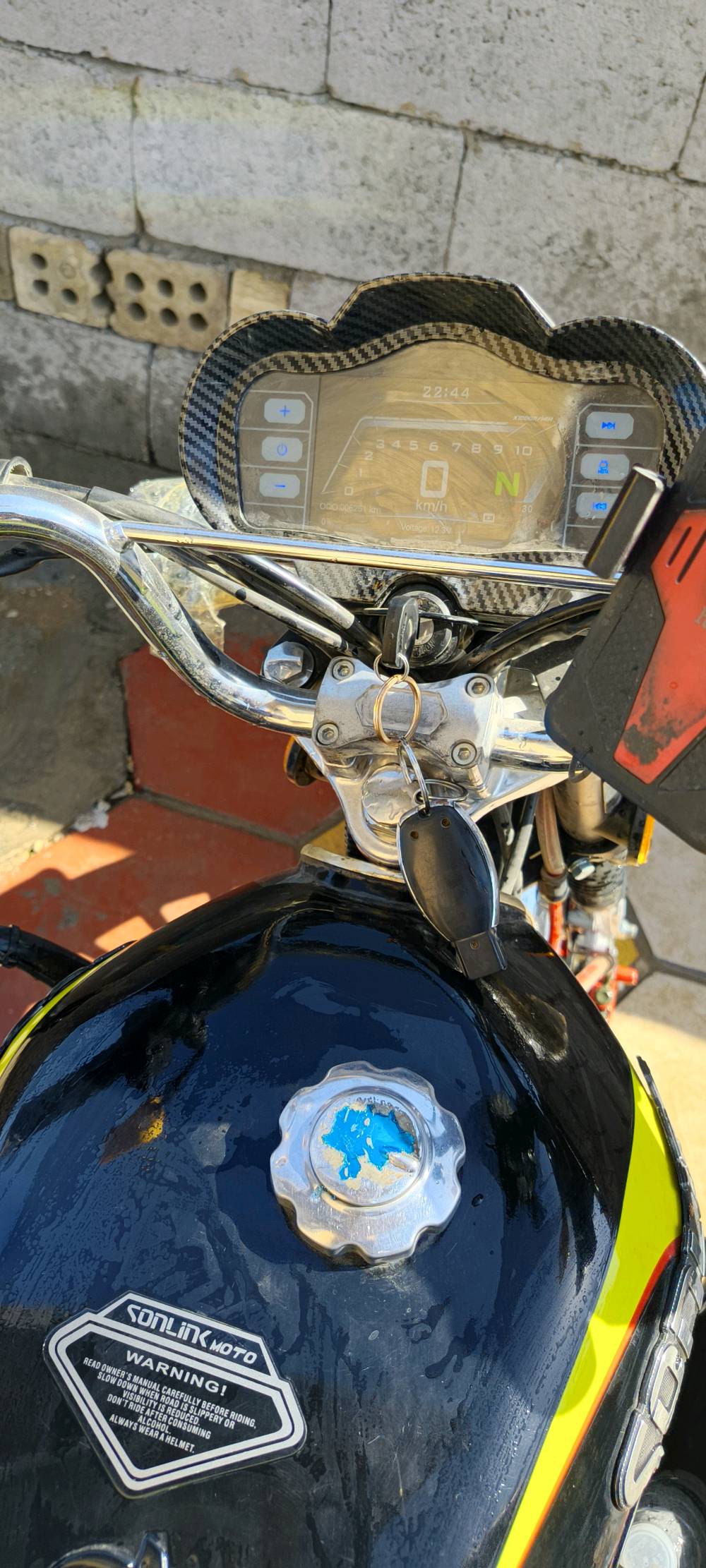 سلام عليكم دراجه سونك 2025 خير من الله دراجه كلشي مانقصها جديده. سعر800 بغداد. تقاطع النهروان ***********