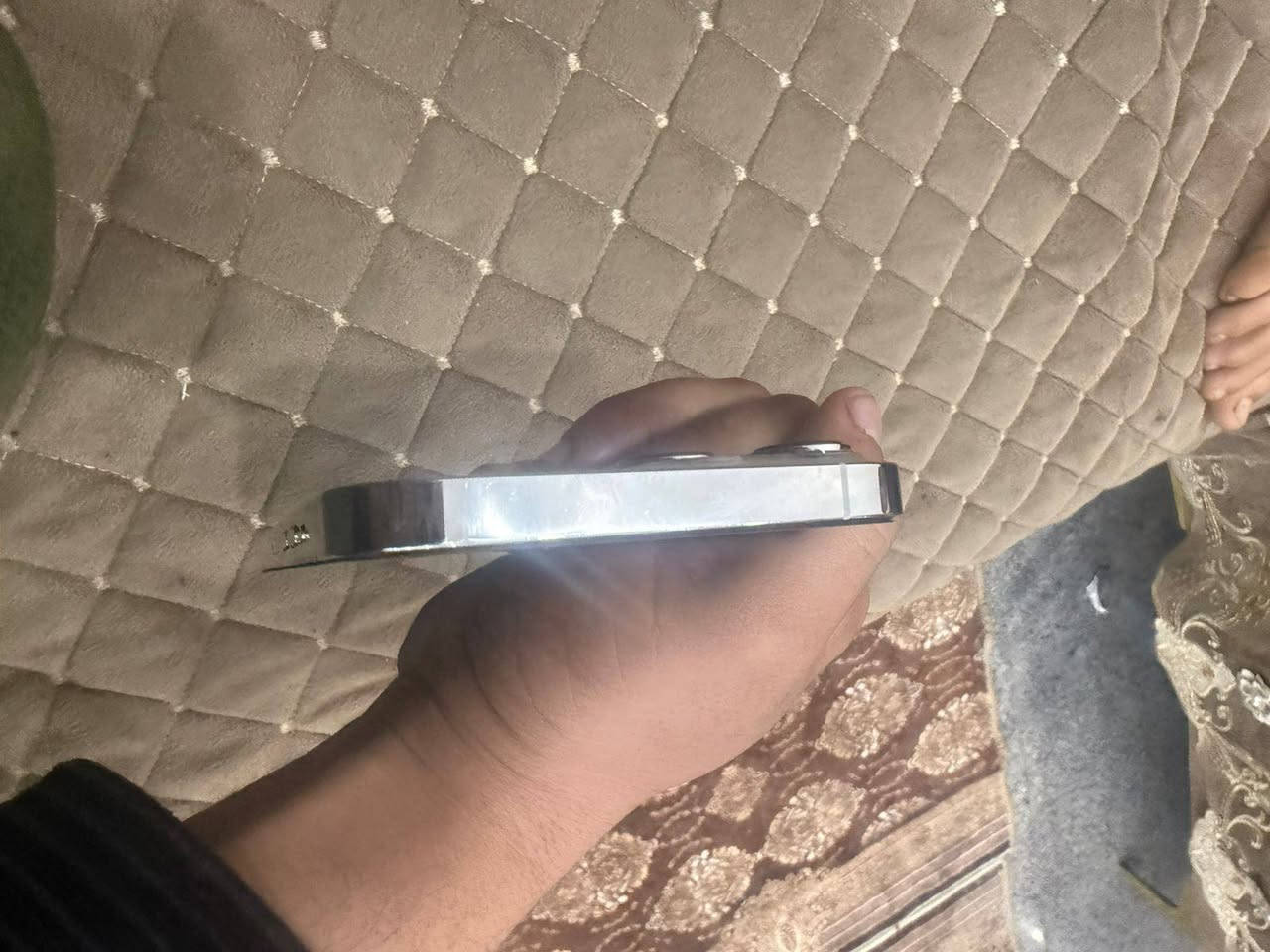 سلام عليكم ايفون 13 ابرو ماكس جهاز وتر بطاريته 84 ذاكرته 256   سعره 700 وبي مجال بغداد مدينه الصدر قطاع 166
‏‪0777226535


**إذا كنت صاحب هذا الإعلان وتريد حذفه لأي سبب، رجاءا أرسل رسالة إلى الدعم الفني**