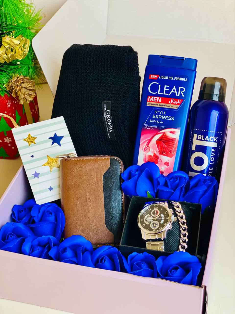 من أجمل هدايا رأس السنة 💙

هدية رجالية 

بكج عطور رجالي فيري سيكريت V.S.E
من اجود وأفخم البكجات 
البكج يحتوي على 4 قطع 

عطر 💙 سبلاش 💙 جل استحمام 💙 بخاخ مزيل عرق 💙

محفظة رجالي كوالتي عالي 🪽 

كارت العبارة حسب الطلب 

للطلب و للاستفسار مراسلتي واتساب ***********
او عالخاص 

رابط صفحتي
https://www.facebook.com/share/1EpSuzEKGw/

#توصيل_كافة_المحافضات
#هدايا_رأس_السنة
#رأس_السنة بغداد, العراق
