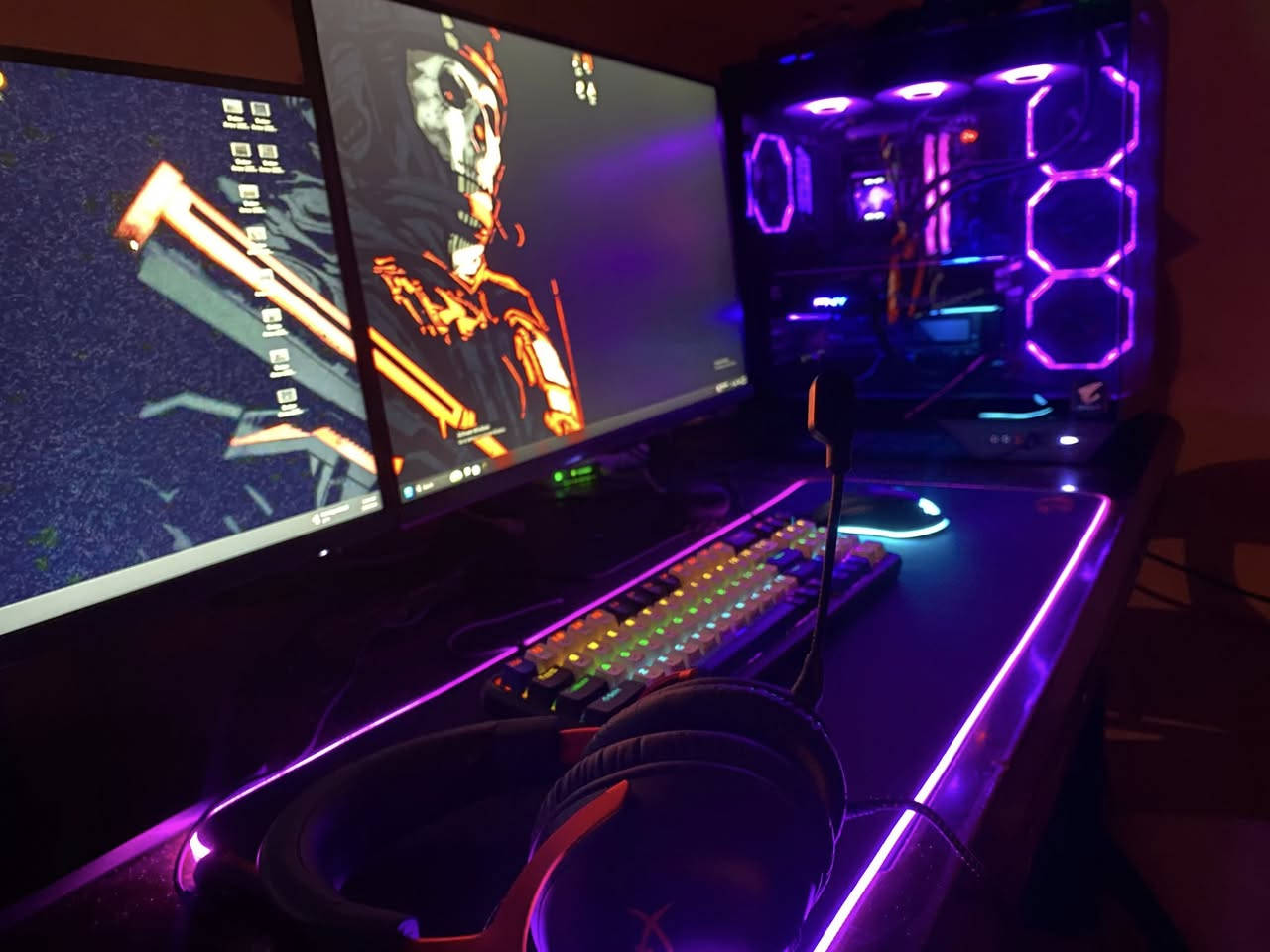 السلام عليكم شباب تجميعه كامله للبيع قبل خمس اشهر اخذتهه والقطع بلضمان بعدهن 

 Ryzen 7 7800x3d
Rtx 5070ti pny 
M.b aorus pro rgb x870e
Power supply asus  prime 850 w gold
Thermalright warframe 360 argb black
Ram t force 32gb ddr5 6200
Case dark flash arc dy470
Ssd 256
M.2 1tb
Samsung odyssey 2k 180 hz
Keyboard gk -100 
Mouse bad rgb reddragon
Headseat cloud 3 
Mouse steal series rival 3

السعر 3ملايين و600 قفل
للتواصل ***********
