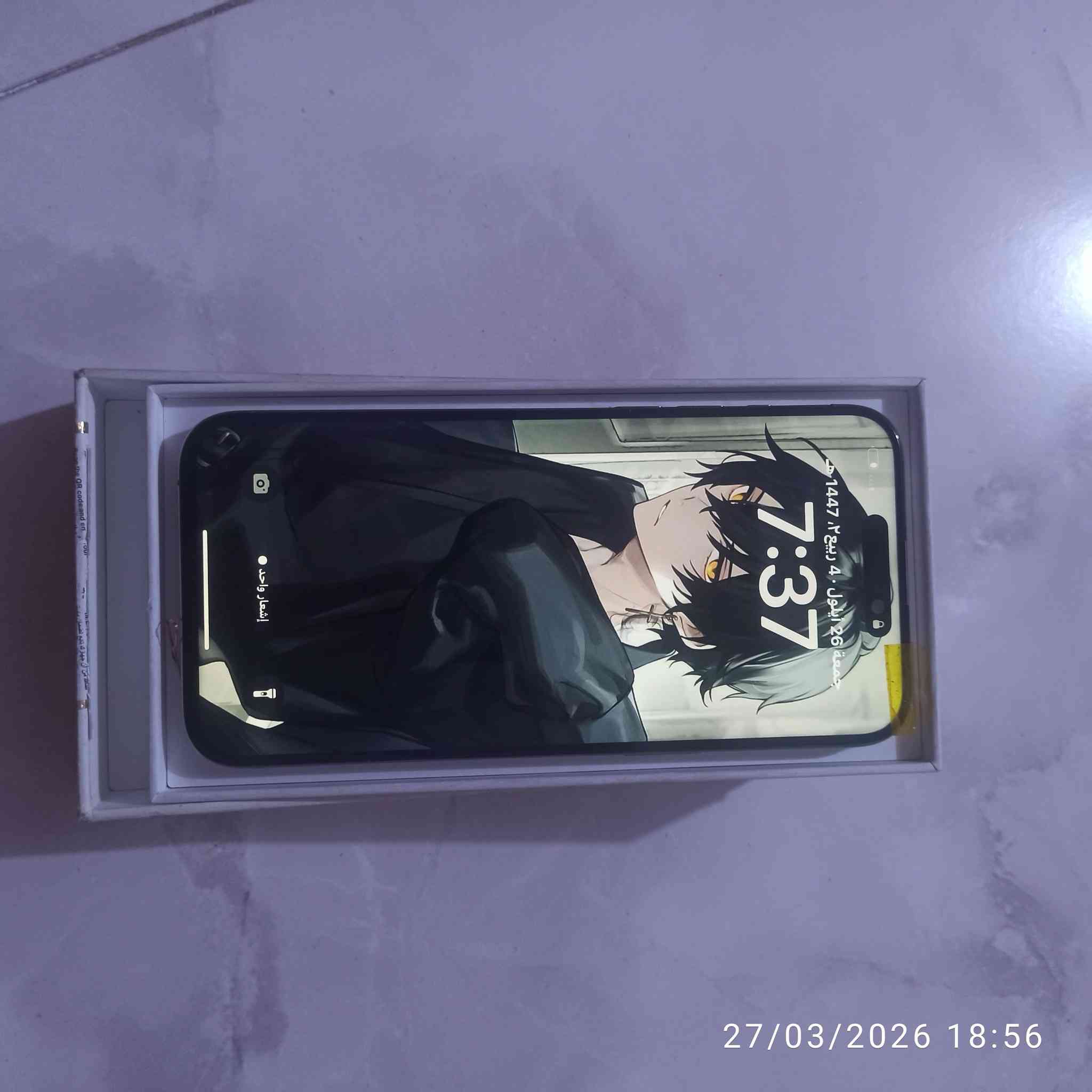 15 pro max 
مبدل بي شاشه وبطاريه جدد بلجيس 
باقي غراضه كله بلادي 
*ملاحضه جهاز نفجر وضرب لمعالج بدلت شاشه وبطاريه طلع بي خلل بلمعالج سعر 350 
ينباع على حطته 
مكاني حي الحكيم


**إذا كنت صاحب هذا الإعلان وتريد حذفه لأي سبب، رجاءا أرسل رسالة إلى الدعم الفني**