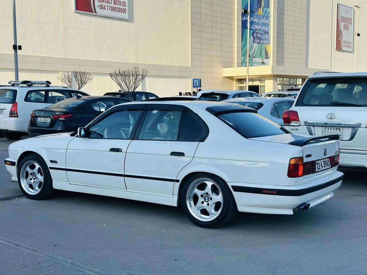 bmw 525 تۆماتیک مۆدێل 1991 چوار جام کارەبا سڵایت ناو جلد و سپی تەبرید لایتی عەدەسەی سپی تایەی لۆک ویلی ئێمی ٣پارچە زۆر پاک دەعم و لێدراوی نیە سێ پارچەی بۆیاخە گێڕ و مەکینە بەشەرت سەنەوی تازەیە سعری 62 معامەلە شوێن سلێمانی ***********
