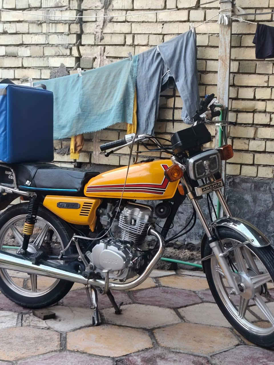 ارشا/ شاصي موديل (14) تعمير (2025)
مكفوله من مكينه كهربائيات تجي تاخذ الدراجه وتفحص عد اي مصلح مكينه مامفتوحه لان تعمير جديد سنويه ب اسمي تشتري ثاني يوم اداور سعرها 900 وبيها مجال قليل رقمي ***********
