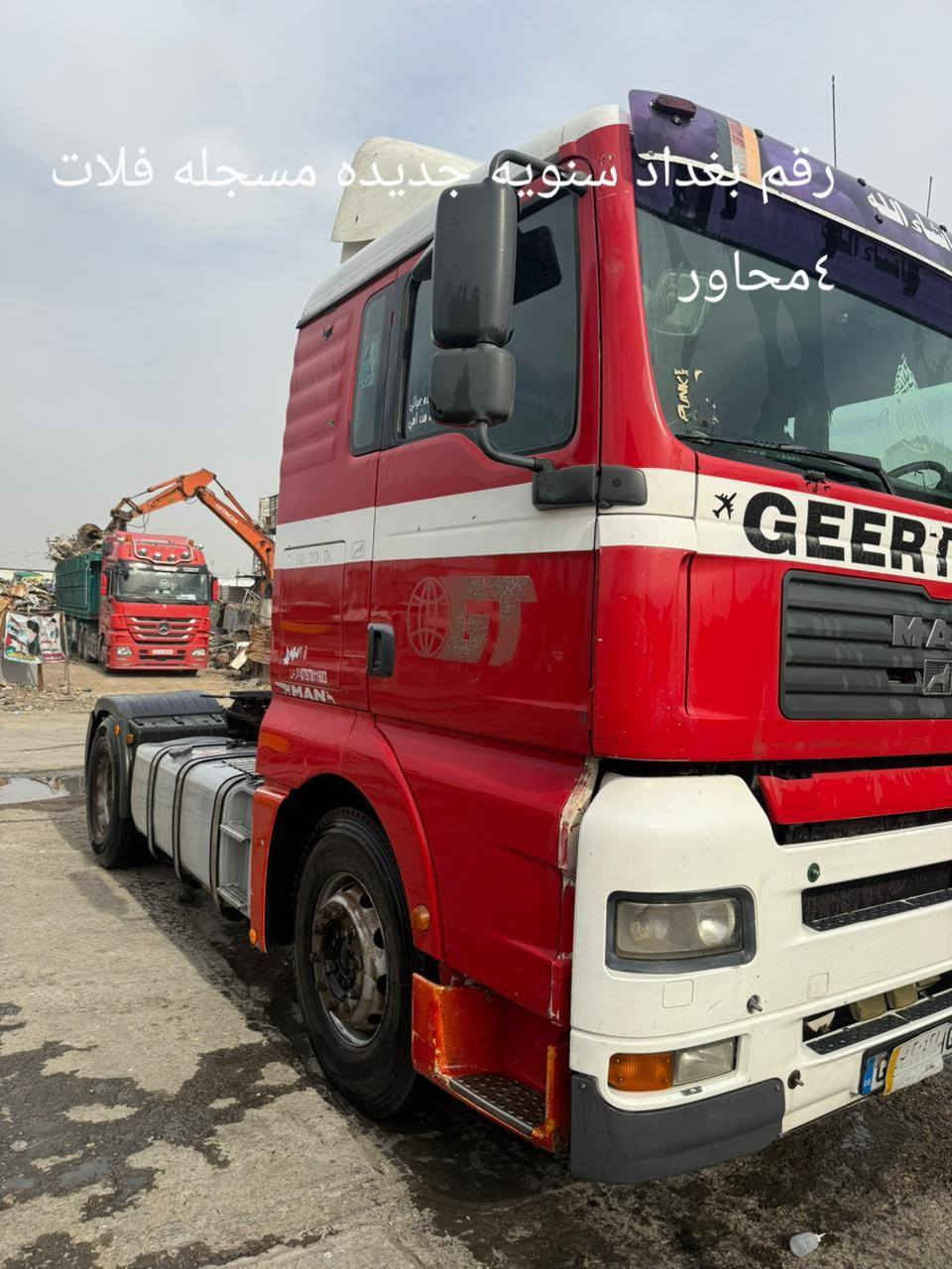 مان ٢٠٠٣ كير اوتوماتيك مكينه ٤١٠المرغوبه رقم بغداد سنويه جديده مسجله فلات ٤محاور
١٢٥ورقه ***********
