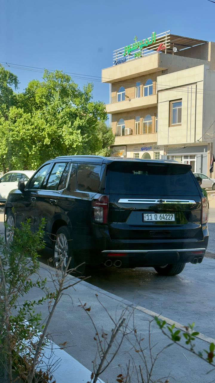 تاهو برمير ٢٠٢٤ خليجي
ماشيه ٢٤ الف كيلو 
كفالة عامة

اعلى مواصفات ١/١:
جكات
داتا شو (عرض على الجامة الامامية)
بانوراما
كامرات 5 محيطية 360 درجة

عدادات شاشة دجيتال
رادار امامي + تحديد مسار
رادار جانبي + نقط عمياء
دوسات كهرباء + انارة led
‏BOSE سستم صوت
ثلاجة
كشنات جلد بيجي خزن ميموري + هزاز كشن تبريد تدفئة كشنات امامي + خلفي تدفئة
‏usb,hdmi,typeC منافذ شحن
ويل حجم ٢٢ كروم
اشاير مري + مري شفط + هيتر مري جنطة كهرباء + ستيرن كهرباء
سايد بريك بصمة
داخل بيجي + صاج ملكي
حساس امامي + خلفي
فور ويل
وباقي المواصفات المعروفة 

 
واتساب ***********
