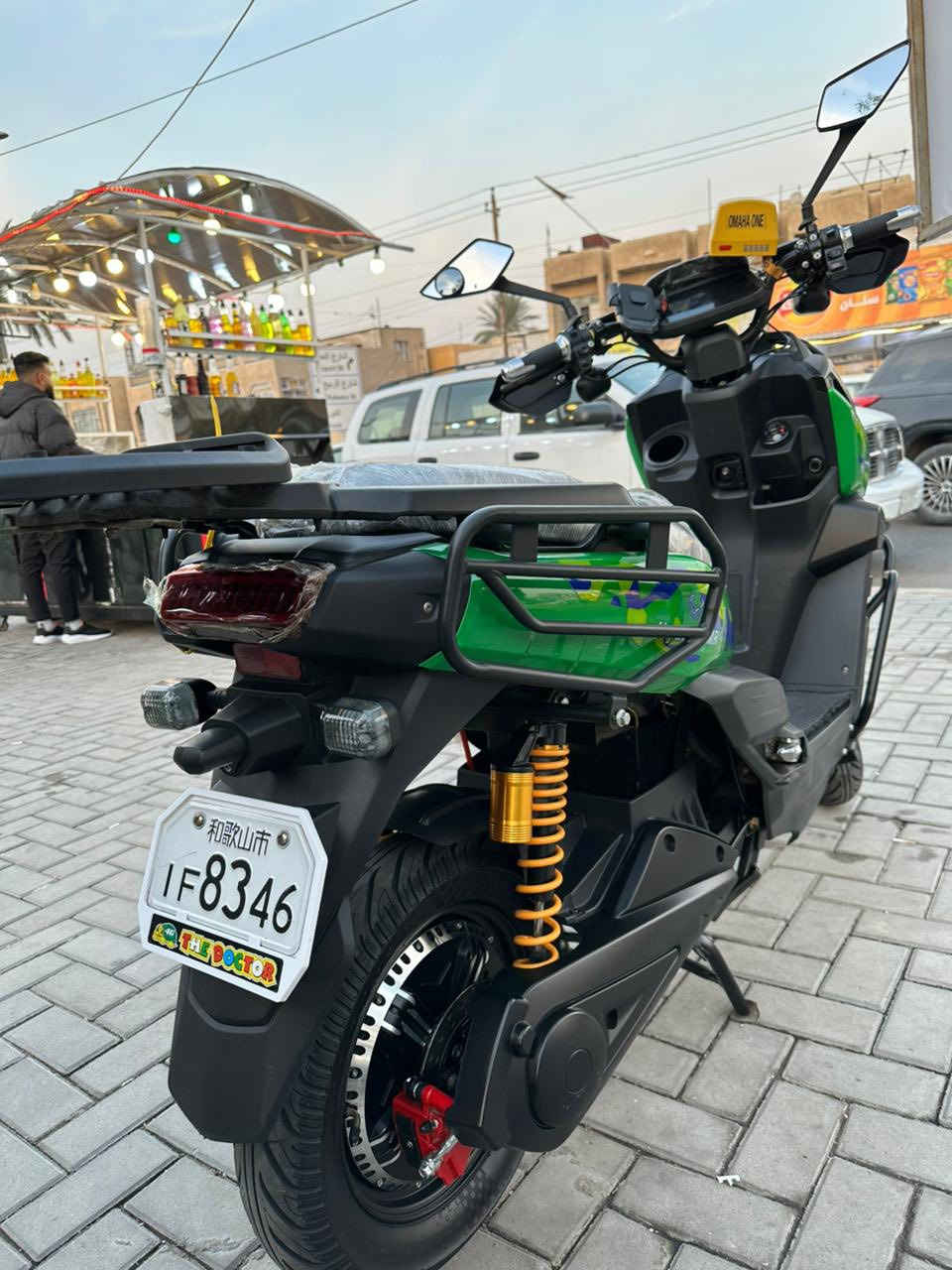 السلام عليكم
دراجه اباتشي 2025 جبليه للبيع دراجه حلوه ورزنه بل شارع فول مواصفات 
+لايت لد ناصي وعالي +زنون 
+سماعات داخليه بلوتوث 
+تشغيل باركود  
+تشغيل بصمه يد بل دشبول 
+نضام R بيها بك 
+ 6 بطاريات مسطره بلاد 
‏+ نضام التايرات ABS 
دراجه شاهد الله مامتعوبه صارلها عندي ٣ اشهور اروح بيها لشغلي ورجع تجي تشوف الدراجه واذا تعجبك بل خير عليك
السعر مليون و 150 الف 
الرقم ***********
