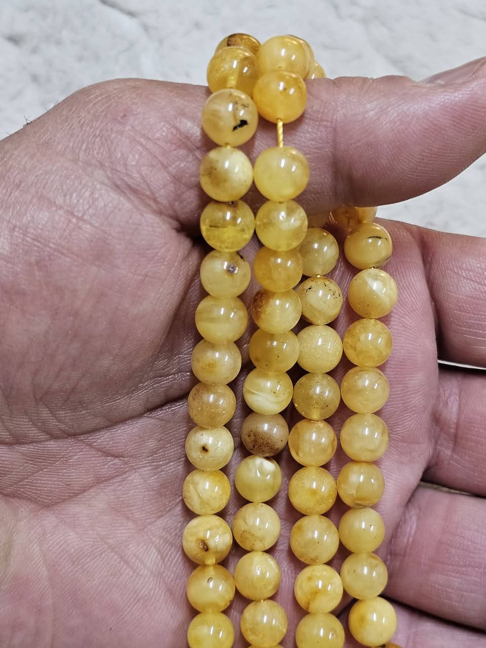 عودة مع عشاق مسابح الصلاة 
مسبحه من كهرب بحر البلطيق الحر الطبيعي قليل الشوائب او تسمى قليلة النمش شرط وضمان مدى الحياة بأصالة الخامة لاكبس لاضغط لا مسال لامعالج لاكهرب صيني بجراخة دائرية 
وزن ٣٣ غرام ٩٩ حبه +٣ حبات سبير قياس الحبة ٨ ملم


**إذا كنت صاحب هذا الإعلان وتريد حذفه لأي سبب، رجاءا أرسل رسالة إلى الدعم الفني**