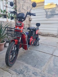 دراجه شحن • ٥ باتري فول • طارميه الفارس