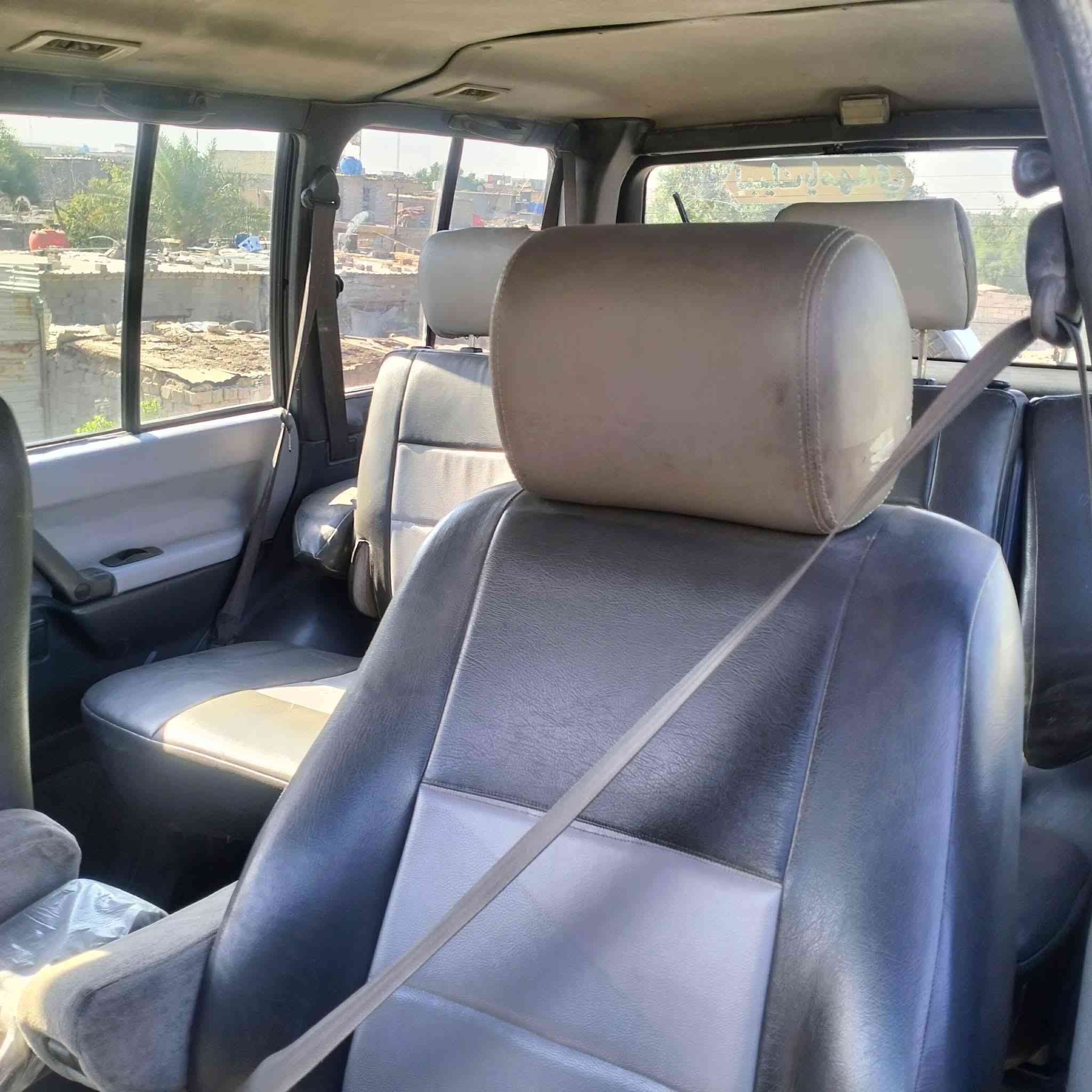 السلام عليكم من رخصه الأدمن باجيرو موديل 98 رقم بغداد نكليزي مكينه وكير اوتو فيفتي فيشه وبطل 3000 تخم تاير كهربائيات شغاله دواخل جديده حداديه جديده سنويه جديده ل 30 تبريد شغال 
مكان السيارة بابل الحمزه الغربي 
السعر 59 وبيه مجال سياره خير من الله بلاديه بدون صبغ 
موبايل ***********
***********
