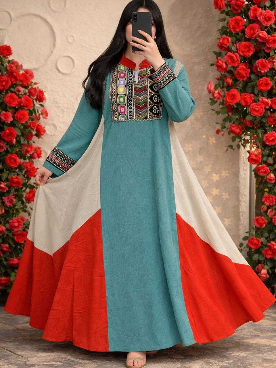 دراعة كويتي قماش ايروبين لانن 
القياسات المتوفرة مكتوبة ع كل صورة 
اكبر قياس ايلبس وزن 100 واكثر
السعر 35,000الف
يوجد جملة ومفرد سارعوا بالحجز قبل
نفاذ الگمية بدون تگرار ⛔⛔⛔
‏‪0771 058 0211‬‏ واتساب✅
التوصيل السريع 5000الف ✅🚀⌛
