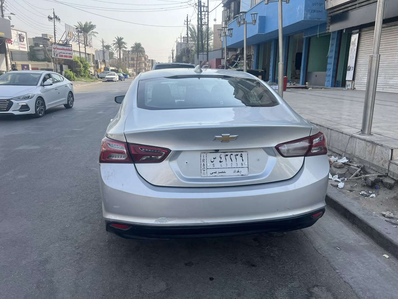 لسلام عليكم ماليبو موديل 2020 للبيع ابيع على عطلها محرك سليم بس الكير متفلش عارضها ب70 ورقه مكاني بغداد الشعب  ***********
