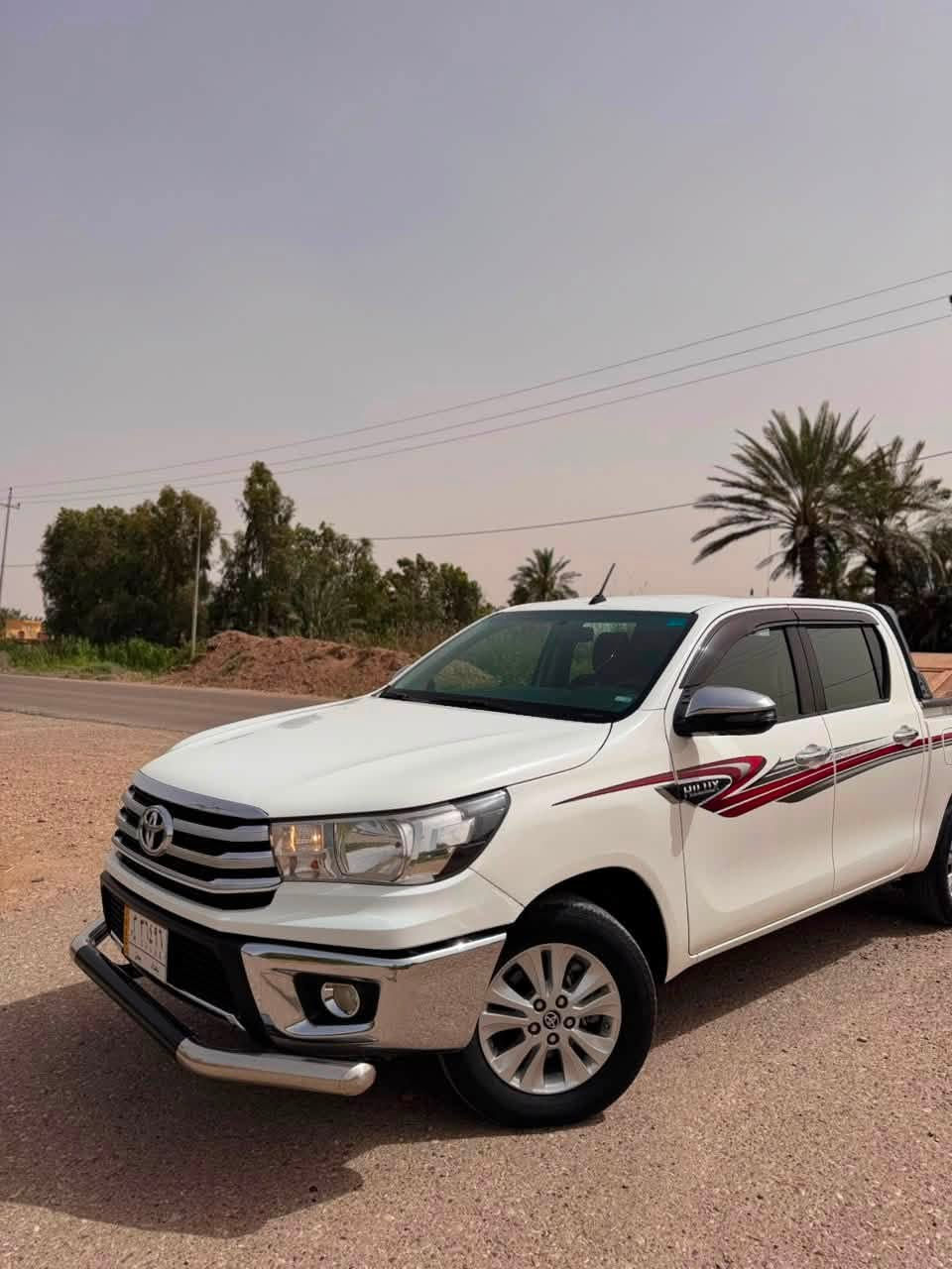 السلام ؏ـليكم
للبيع تويوتا هايلوكس 22 
ساس ماشي 74 ألف فقط 
بيها جاملغ مبدل جهة السايق نفس اللون 
والباب بي بادر بس أما باقي السيارة كفالة عامة
من كير محرك شرط المكينة زيرو سبانة ما ممدود عليها 
ممشى حقيقي وحلوة السيارة 
مكاني واسط صويرة 
هـ/ *********** 
السعر 239
